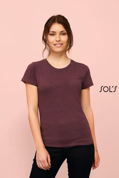 Tee-shirt publicitaire femme col rond ajusté | Regent Fit Women