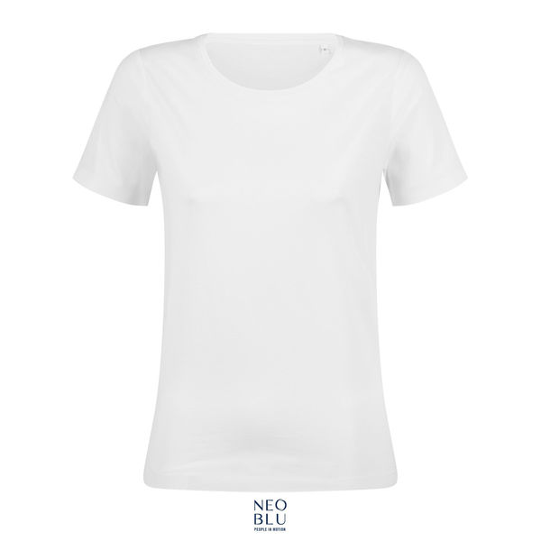 Tee-shirt personnalisable | Lucas Women Blanc optique