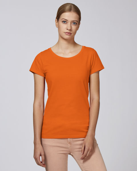 T-shirt ajusté femme | Stella Wants Bright Orange