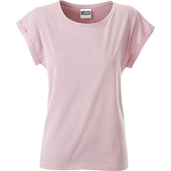 Zooba | Tee-shirt publicitaire Rose pastèle