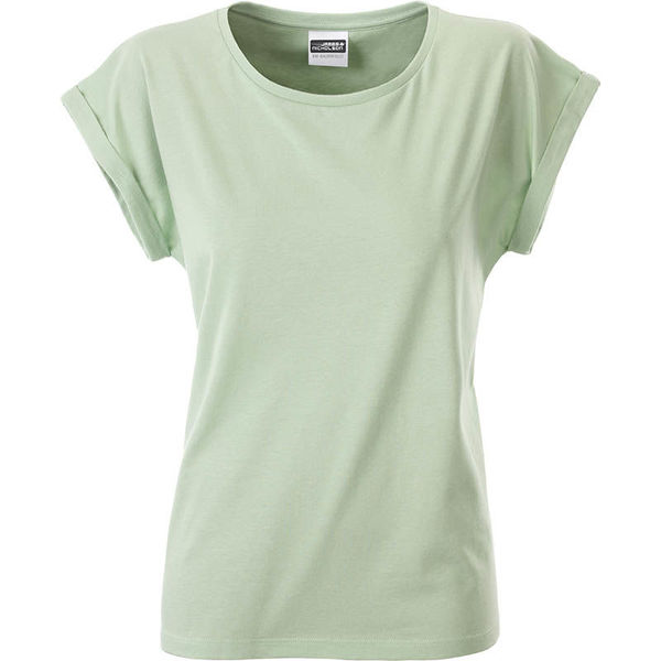 Zooba | Tee-shirt publicitaire Vert pastèle