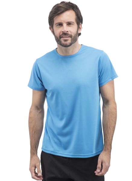 Tee-shirt respirant sans étiquette de marque homme publicitaire | No label sport tee-shirt men