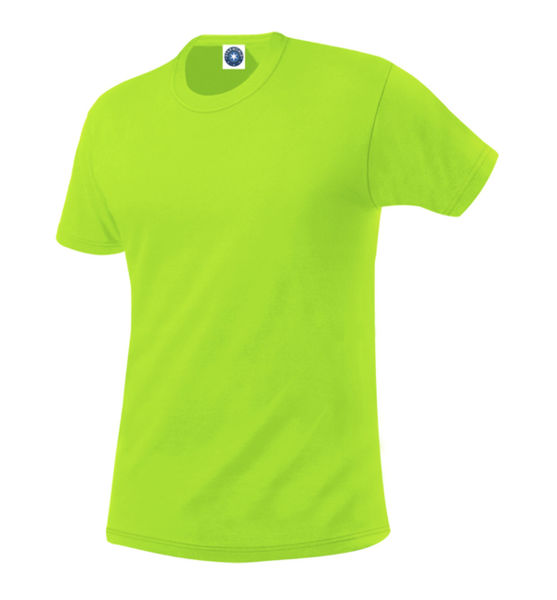 Tee-Shirts pub PERFORMANCE TEE MEN SW304 Fluorescent Green