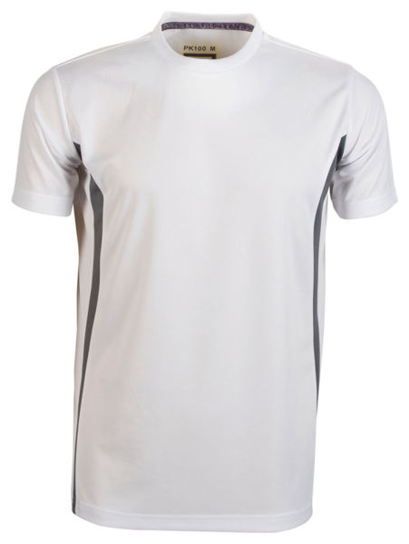 T Shirt Sport Publicitaire - Sport Tee Blanc