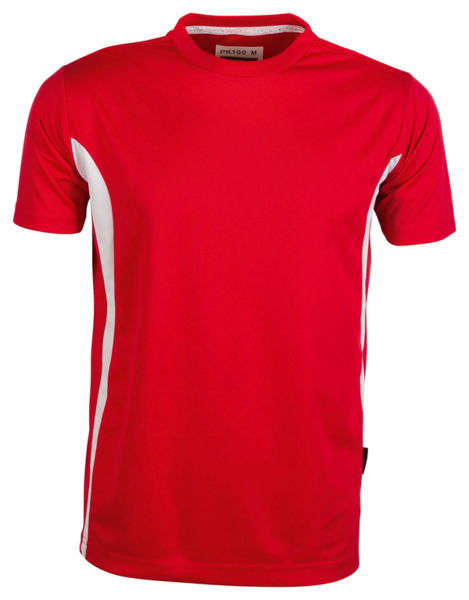 T Shirt Sport Publicitaire - Sport Tee Rouge
