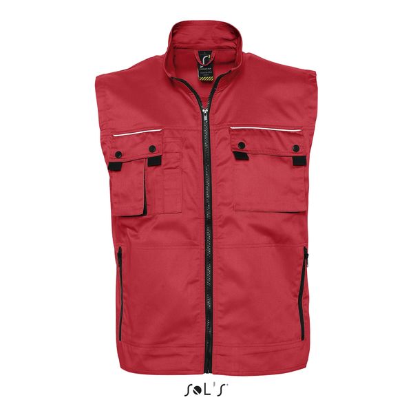 Bodywarmer publicitaire workwear | Zenith Pro Rouge