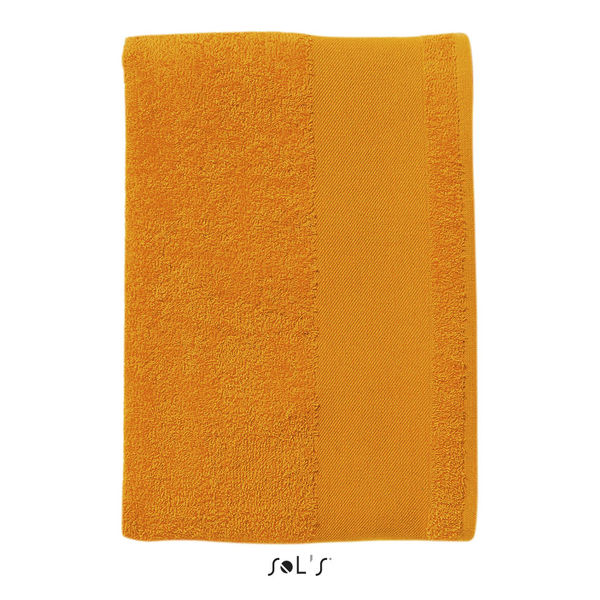 Serviette publicitaire de bain | Island 70 Orange