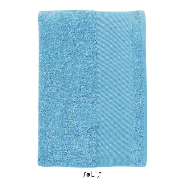 Serviette publicitaire de bain | Island 70 Turquoise