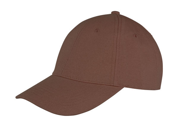 Casquette memphis 6 panneaux publicitaire | Memphis Chocolate brown