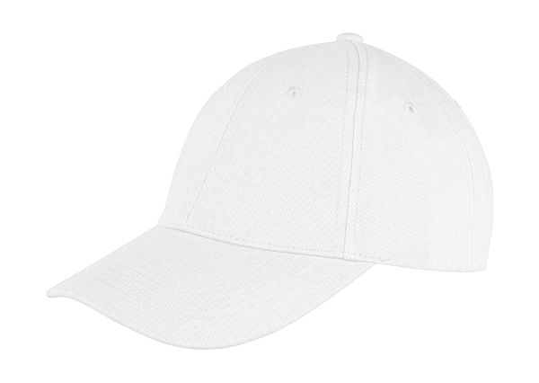 Casquette memphis 6 panneaux publicitaire | Memphis White