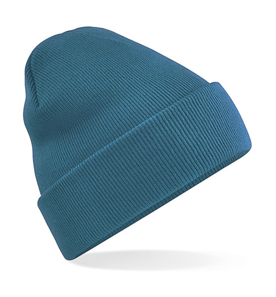 Bonnet original à revers publicitaire | Gallipoli Teal