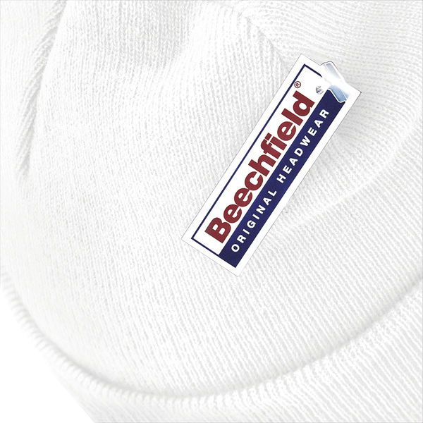 Bonnet original à revers publicitaire | Gallipoli White