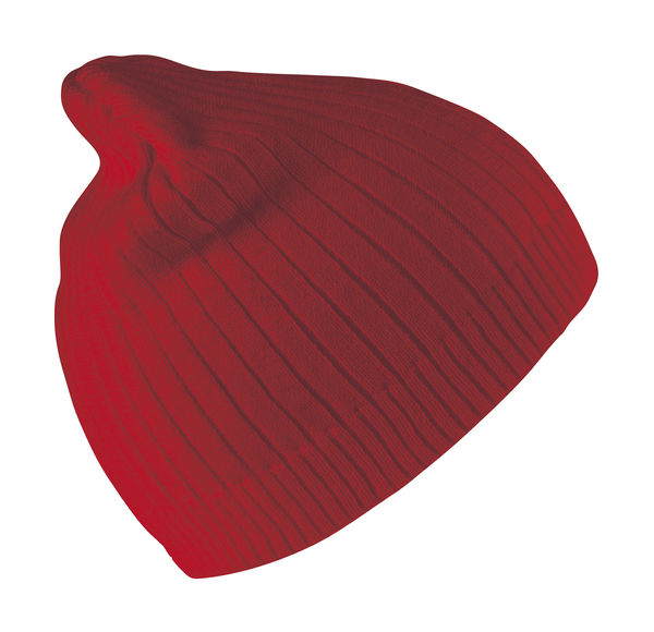 Bonnet tricoté publicitaire | Delux Red