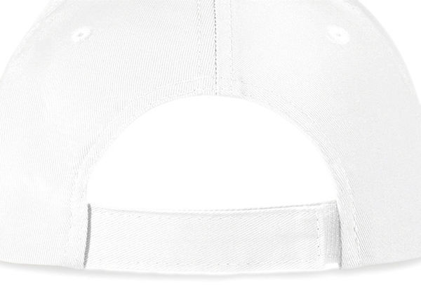 Casquette originale 5 panneaux publicitaire | Monterrico White