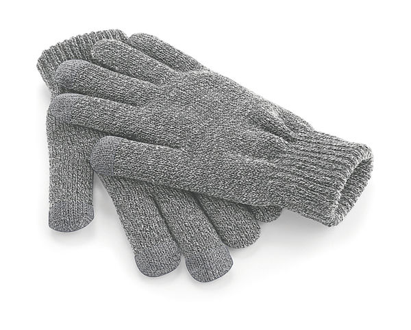 Gants pour écran tactile publicitaires | Agwawan Heather Grey