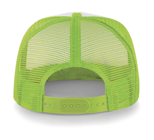 Casquette américaine vintage publicitaire | Malabago Lime Green White