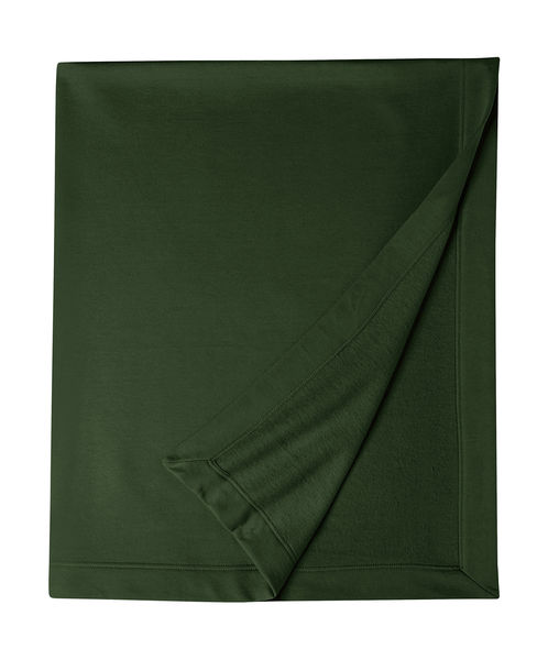Plaid molleton dryblend publicitaire | Alma Forest Green