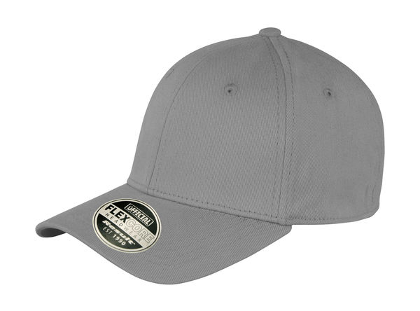 Casquette publicitaire flex - 6 panneaux | Kansas Cool Grey