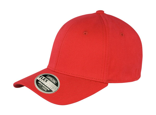 Casquette publicitaire flex - 6 panneaux | Kansas Red