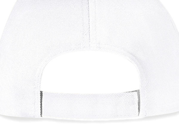 Casquette 5 panneaux ultimate publicitaire | Agonda White