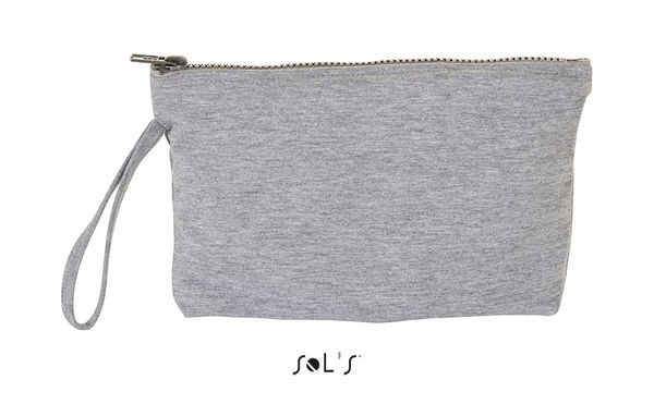 Trousse publicitaire french terry | Fame Gris chiné