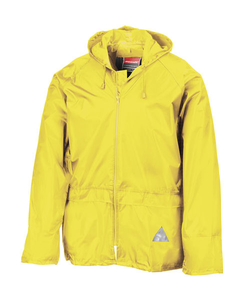 Combinaison publicitaire à capuche et manches raglan | Weatherguard™ Bad Weather Outfit Fluorescent Yellow