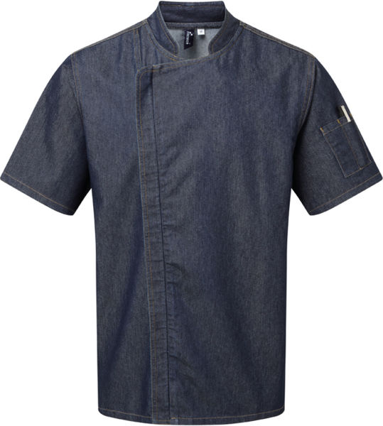 Veste chef publicitaire | Jafari Indigo denim 