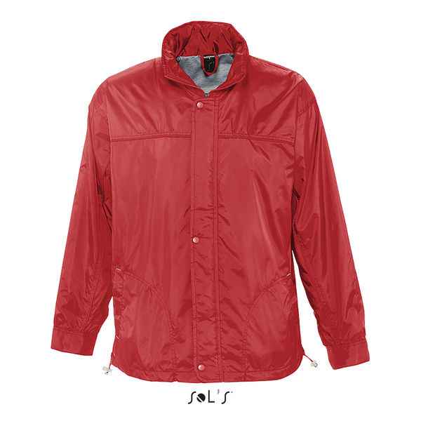 Coupe-vent personnalisé doublé jersey | Mistral Rouge