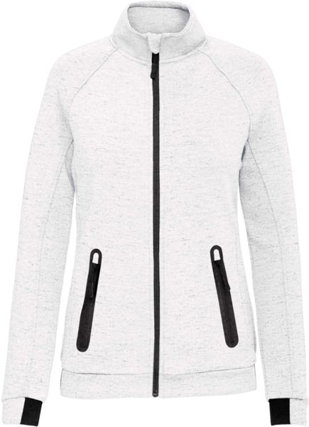 Veste femme personnalisable | Khaldun Ash heather 