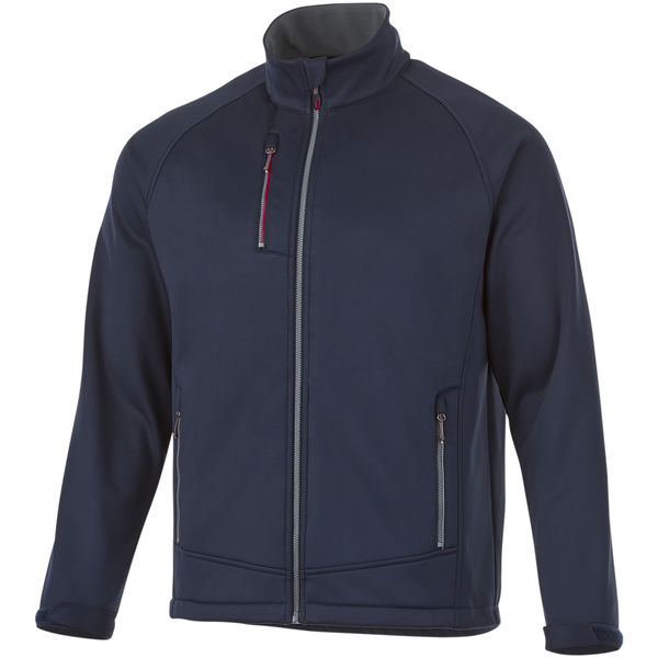 Veste personnalisée softshell Chuck Marine