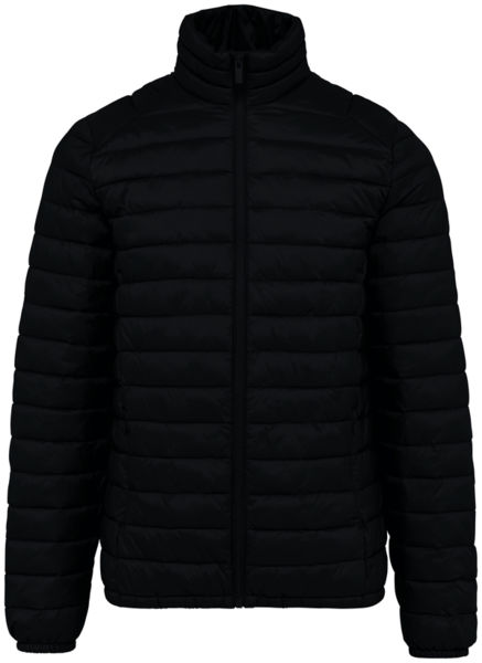 Chemise en jersey coton bio homme publicitaire Black