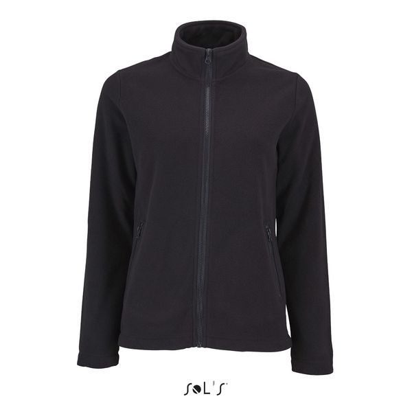 Veste publicitaire polaire femme zippée | Norman Women Noir