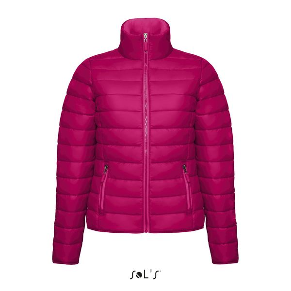 Doudoune publicitaire light femme | Ride Women Rose foncé