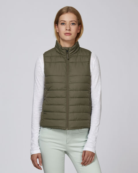 Bodywarmer femme | Stella Walks British Khaki