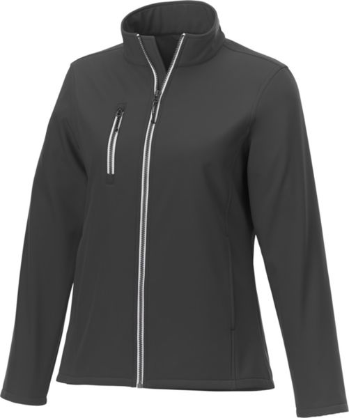 Veste Softshell publicitaire | Orion F Gris moyen