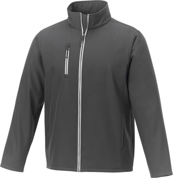 Veste Softshell publicitaire | Orion H Gris moyen