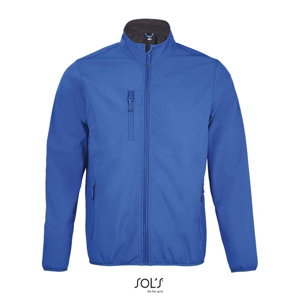 Veste zippée softshell publicitaire | Radian Men Royal