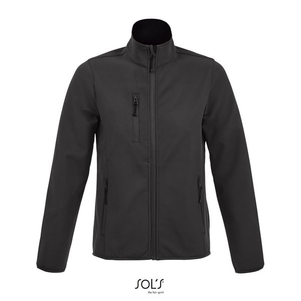 Veste zippée softshell personnalisée | Radian Women Anthracite