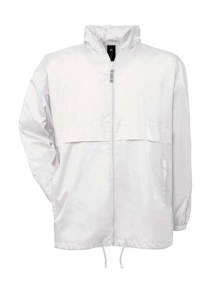 Veste publicitaire avec capuche | Air Windbreaker White