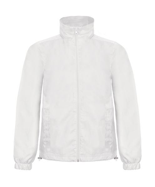 Coupe-vent doublé personnalisé | ID.601 Midseason Windbreaker White