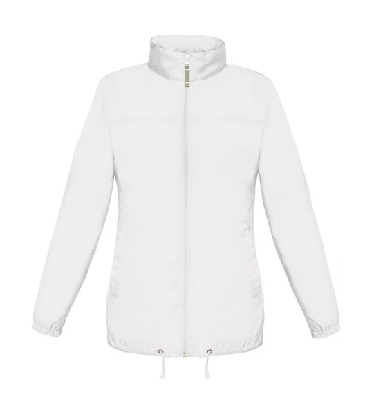 Coupe-vent femme sirocco publicitaire | Sirocco women Windbreaker White