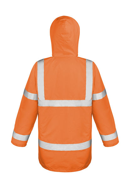 Parka high viz motorway publicitaire | Core High Viz Motorway Fluorescent Orange