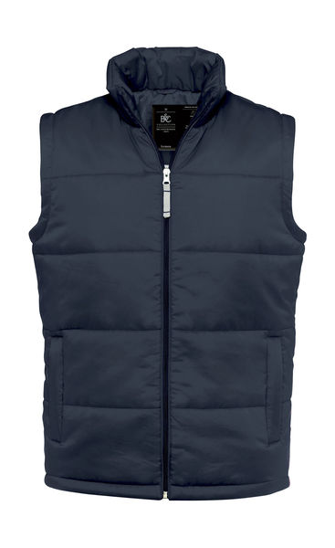 Bodywarmer publicitaire homme sans manches | Bodywarmer men Navy