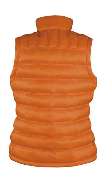 Bodywarmer publicitaire femme sans manches cintré | Ladies` Ice Bird Padded Orange