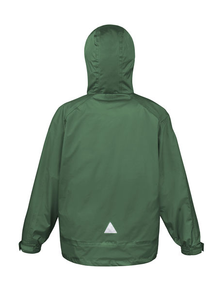 Veste chaude publicitaire avec capuche | 3-in-1 with Bottle Green