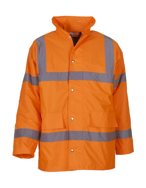 Veste publicitaire avec capuche | Doumé Fluo Orange