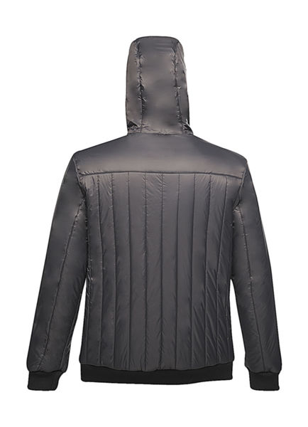 Veste personnalisée homme manches longues avec capuche | Witthington Hooded Seal Grey