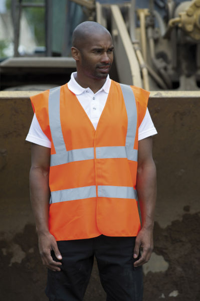 Vêtements de travail pub HIGH VISIBILITY WAISCOAT HV074