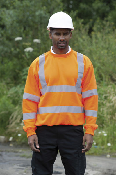 Vêtements de travail publicitaires HIGH VISIBILITY SWEAT HV073