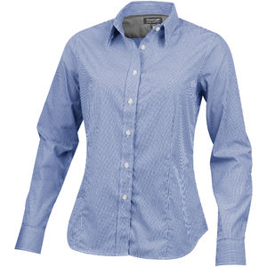 Chemise publicitaire manches longues femme Net Bleu